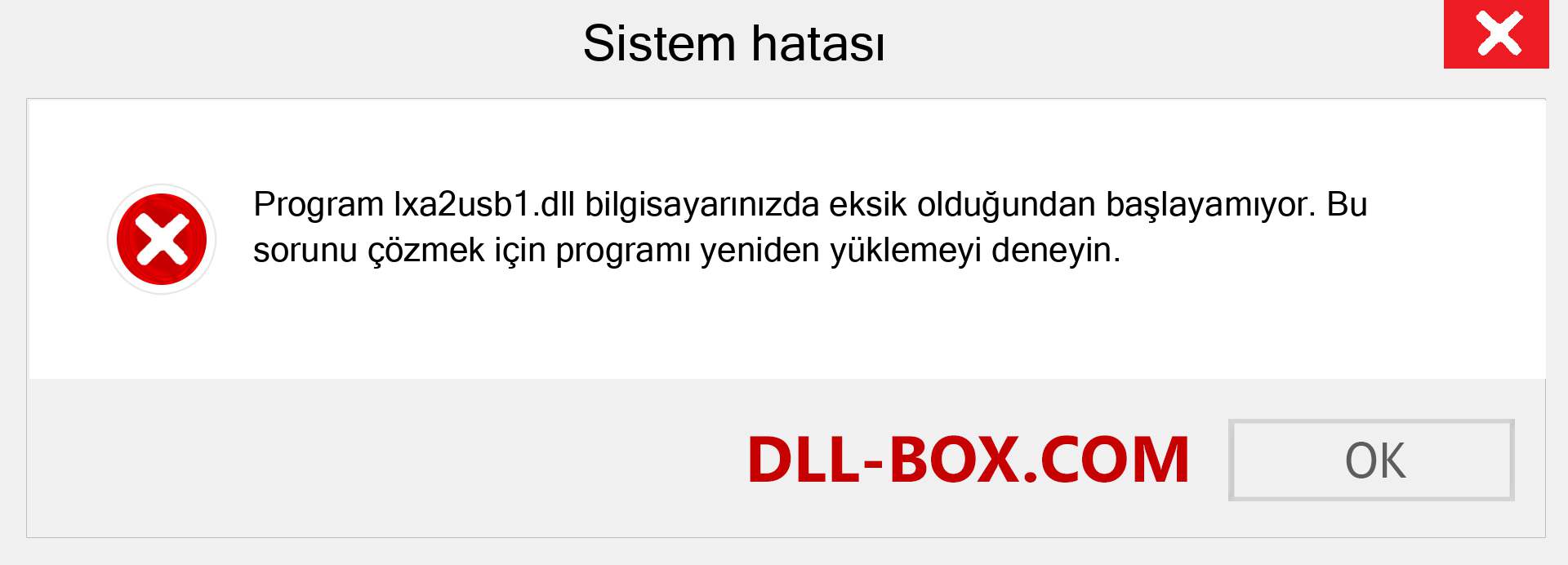 lxa2usb1.dll dosyası eksik mi? Windows 7, 8, 10 için İndirin - Windows'ta lxa2usb1 dll Eksik Hatasını Düzeltin, fotoğraflar, resimler